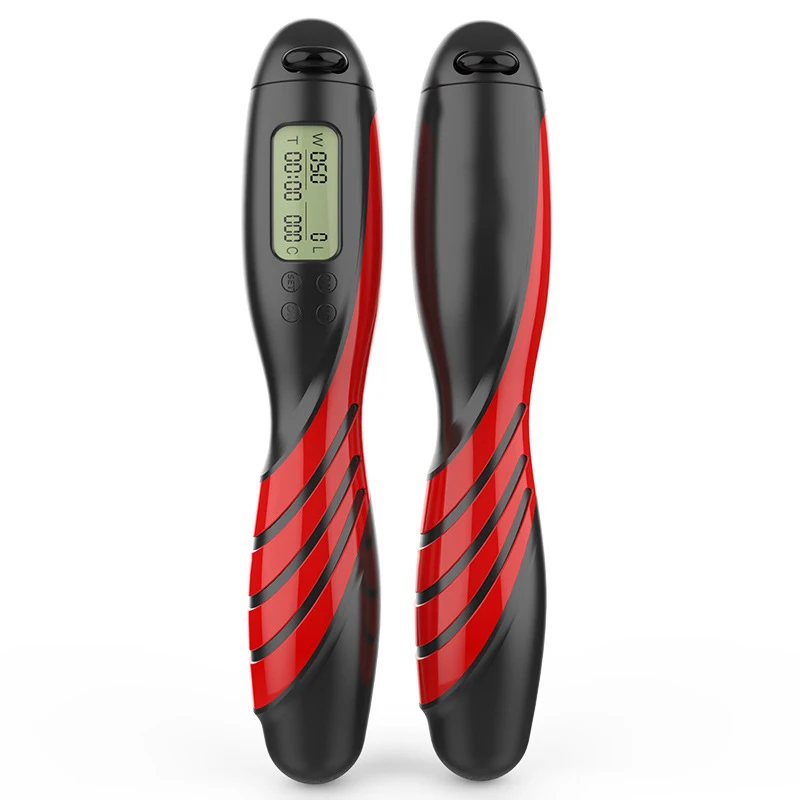 

2021 Vivanstar LED Display Digital Weight Calories Time Setting Skipping Rope with Counter, Customized color