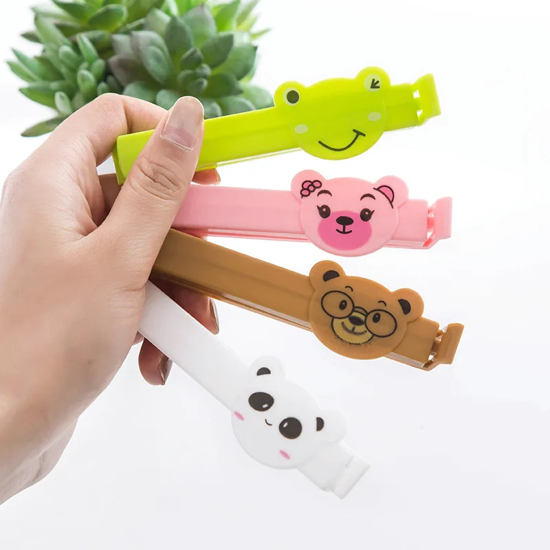 

Food bag, snack sealing clip food moisture proof and fresh keeping clip animal sealing clip, As show