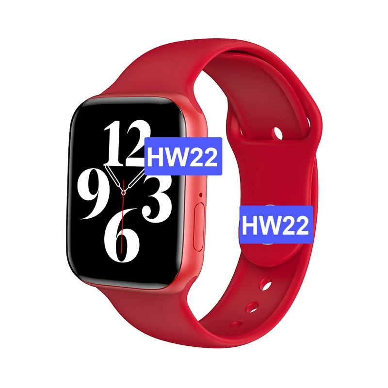 

2021 new products Amazon fitness band mobile phones smart watch HW22 1.75 reloj intelligent android series 5 6 smartwatch