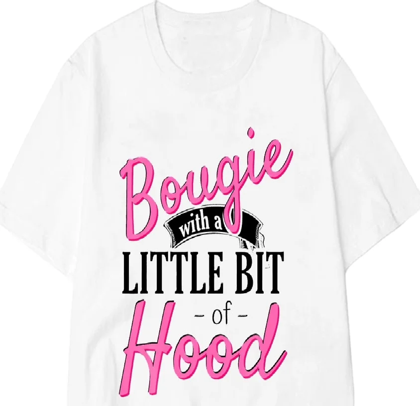 

Wholesale T Shirt Short Sleeve Black Girl Magic Printed T Shirt Casual Shirt In Low Price Vogue Vintage Graphic Tee, White
