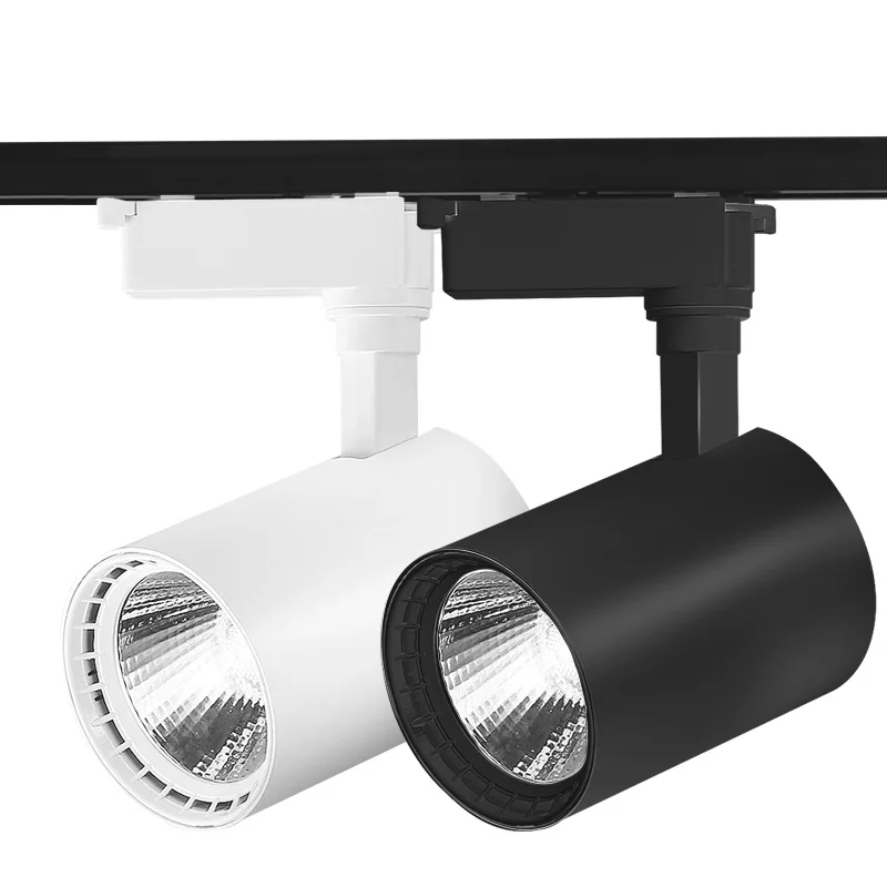 12W 20W 30W 40W Focus Lamp Rail Retail Fixtures Surface Mounted Spotlights Linear Magnetic Led Track Light Lights