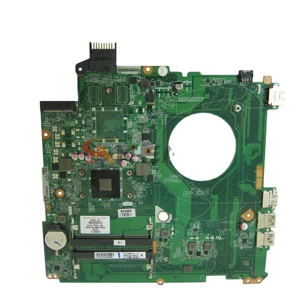 

main board Pavilion 15-P Mainboard DAY22AMB6E0 762526-001 762526-501 AM6410 Core A8-6410 Laptop Motherboard For HP