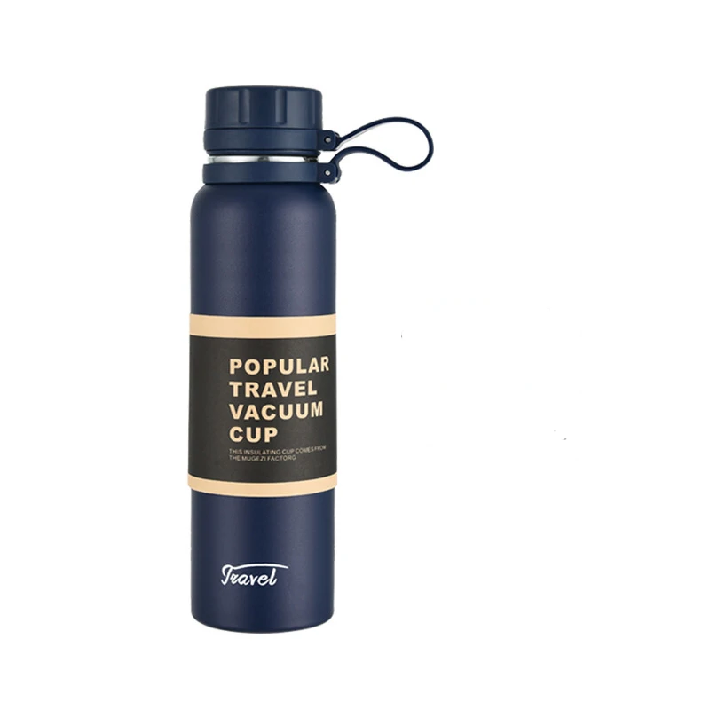 

Large capacity double wall vacuum flask insulated stainless steel thermo sport water bottle thermal