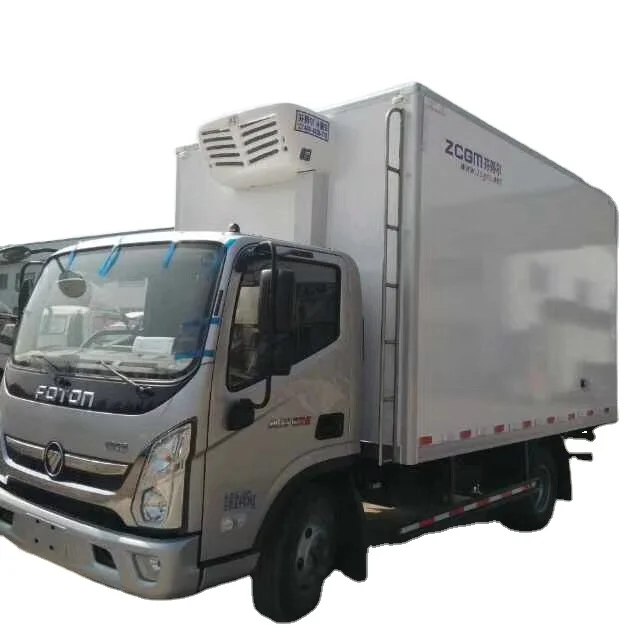 

cargo box truck foton refrigerated truck body