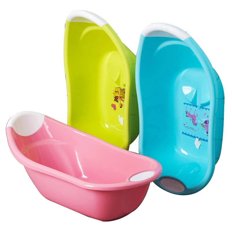 

China Manufacturer Attractive Price Free Kids Infant Children Portable Bathtub Basin Tubs Set Baby Plastic Bath Tub, Blue,green,pink