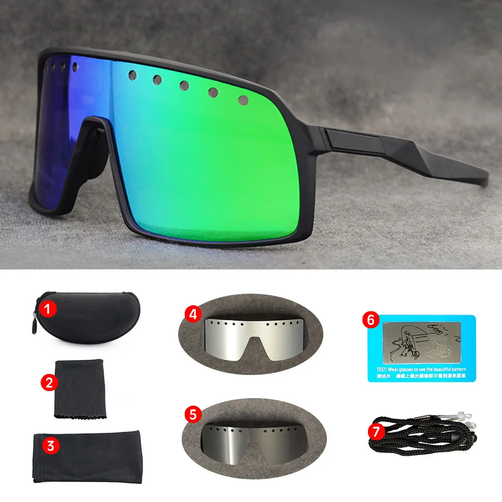 

Customized UV400 fashion Polarized Cycling Sports Glasses TR90 frame blue light blocking glasses