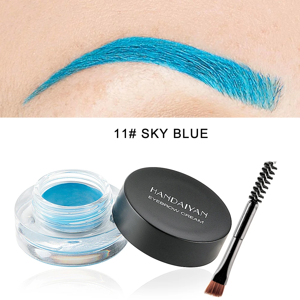 

Private label Your own brand makeup eyebrow best selling products eyebrow gel waterproof eyebrow pomade 12 colors