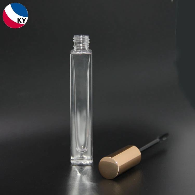10ml Glass Rose Gold Glass Mascara Bottle Empty Container Buy Head