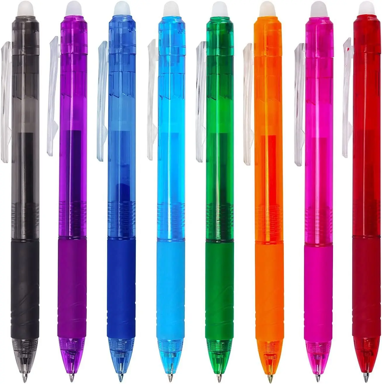 

JPS OEM But Gel Straight Liquid Ge Student Cute Colorful Erasable Purple Gel Pen