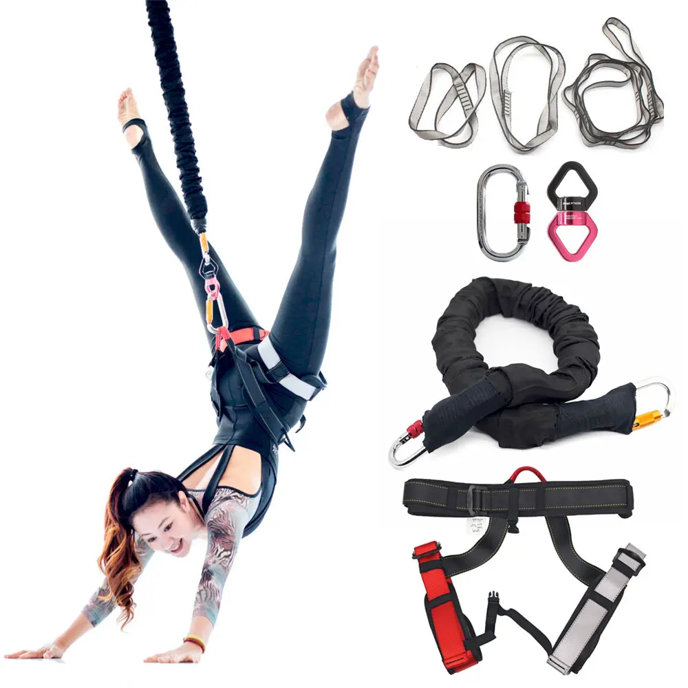 Bungee Cord Equipment 150 Pounds Aerial Yoga Bungee Jumping Fitness