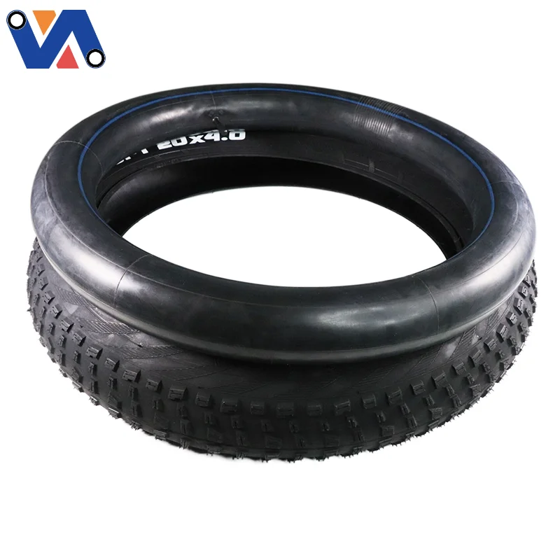 

New Image EU Warehouse Bike 20*4.0 Outer Tire Inner Tube C1752 For Bicycle Ebike Replacement Tires Parts Fat Bike Tires 20*4.0