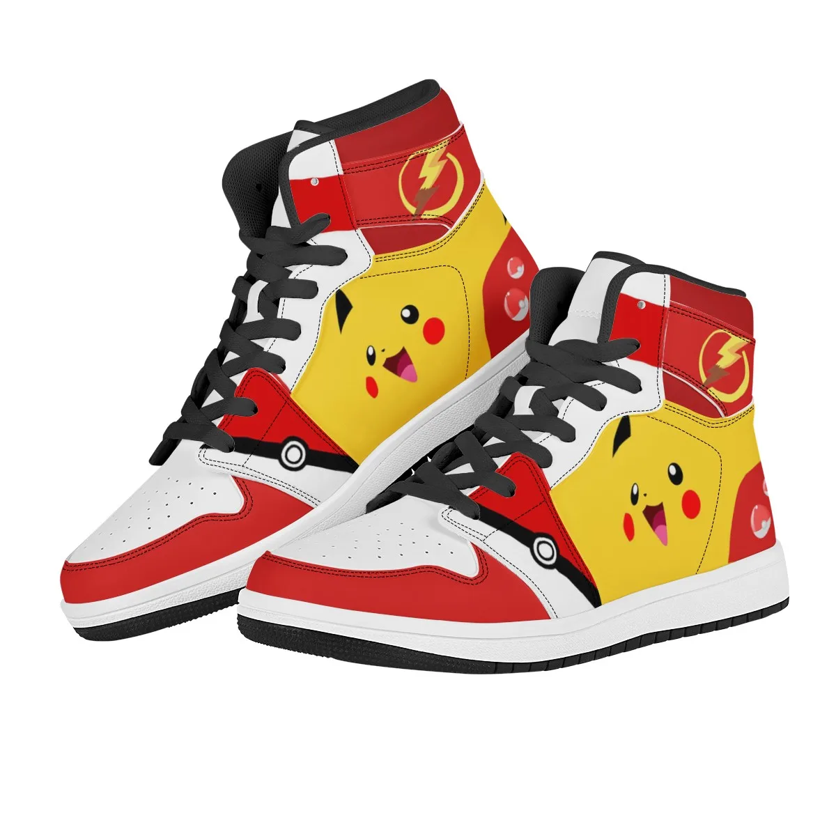 

Wholesale Put Your Logo Cartoon Pattern Print Custom Name Print Logo Design Fashion Sneakers Unisex High Top Original Sneakers