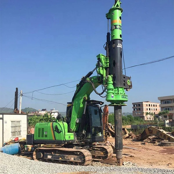 
TYSIM mini hydraulic rotary drill machine piling rig KR50A underground drill rigs for top-rated machine 