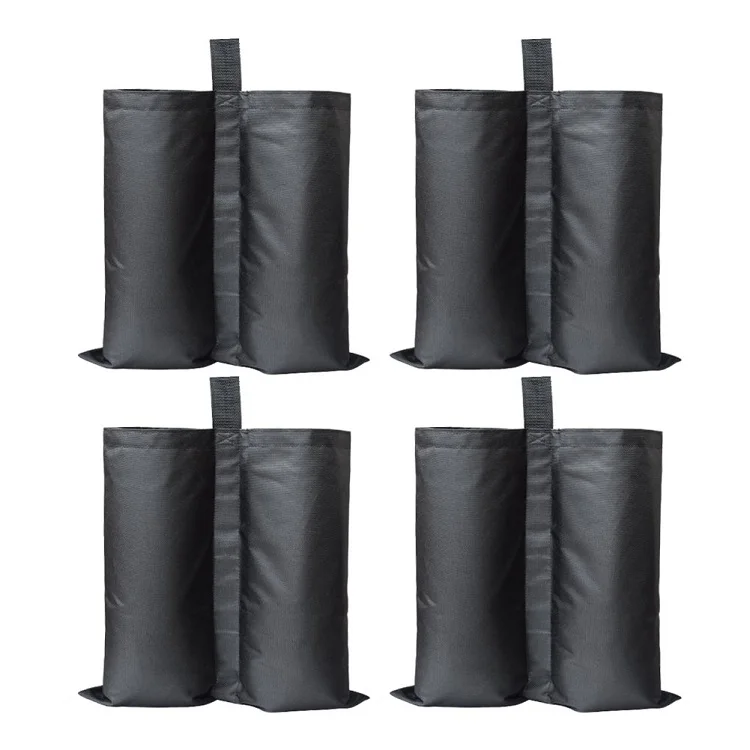 

Factory Supply Black 4 pack Pop up Canopy Tent Weight Bag Leg for Instant Outdoor Sun Shelter Canopy Legs