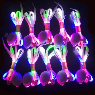 

Wholesale Nylon Flat Glow The Dark Luminous Light Shoe Laces Cordon Led Shoelaces, Picture color or custom color