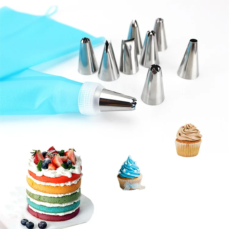 

Reposteria Fondant Baking Tools Kit Cake Decorating Set With TPU Pastry Bags