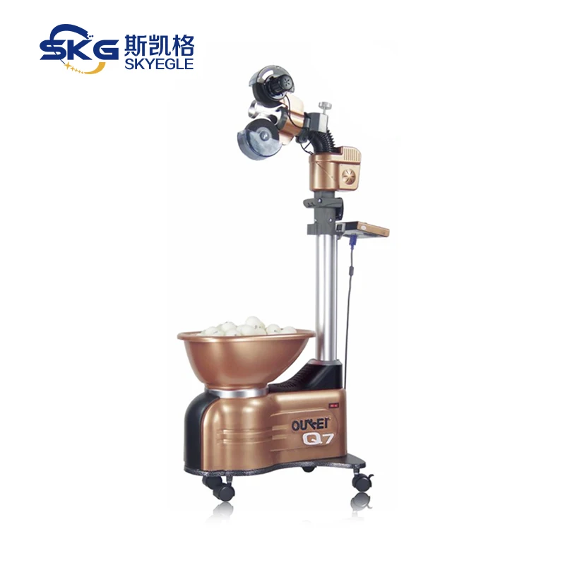 

Multi-function Automatic Pingpong Feeding Robotic For Table Tennis Training, Gold