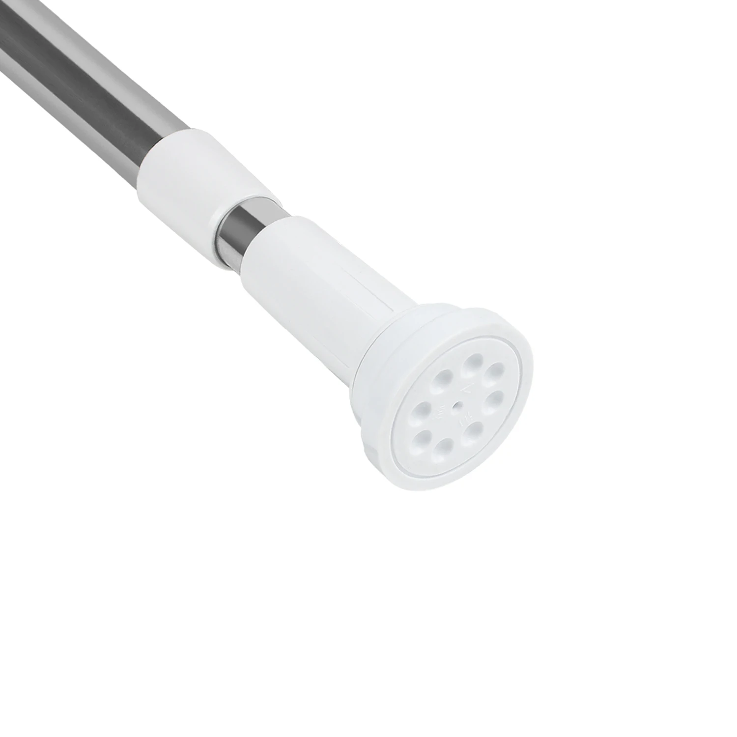 Bathroom Shower Rod Rust Proof Stainless Tension Rod Spring Curtain