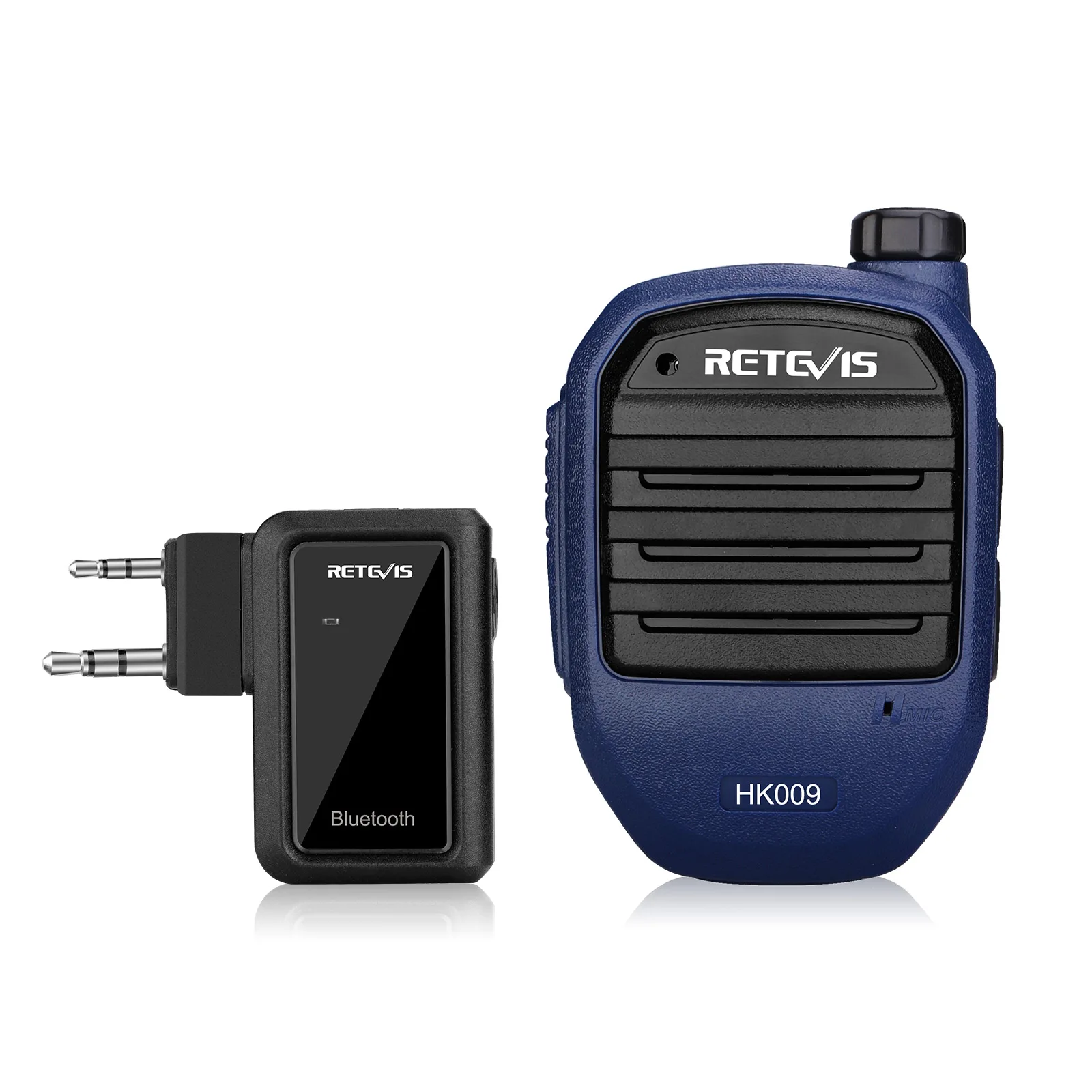 

Retevis HK009 walkie-talkie wireless Blue-tooth Handheld Speaker Microphone For kenwood 2pin walkie talkies