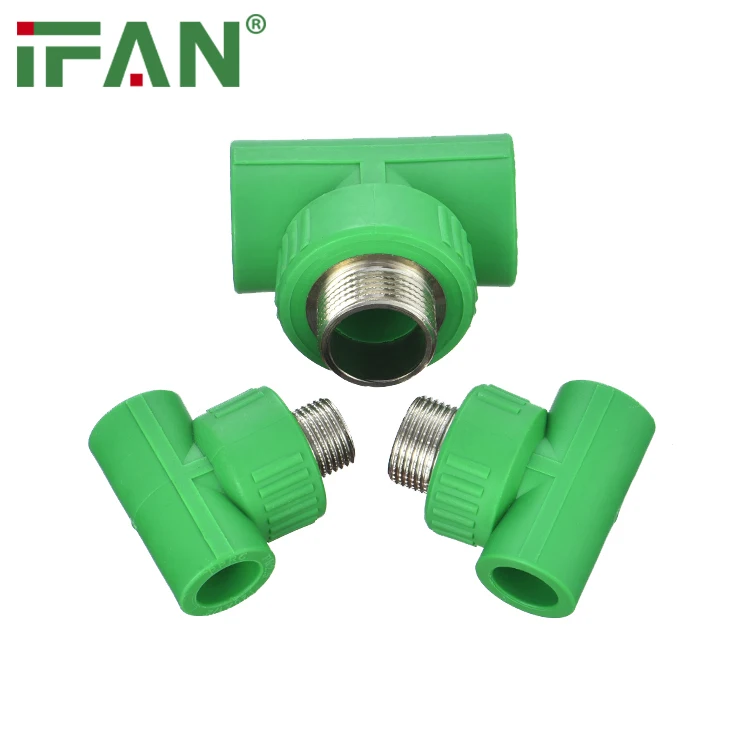 

IFAN High Pressure Plumbing Fitting Corrosion Resistance Equal Pipe Fitting PPR Fittings