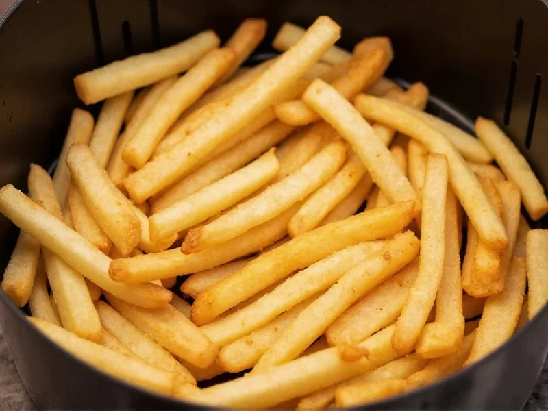 air fryer homemade french fries