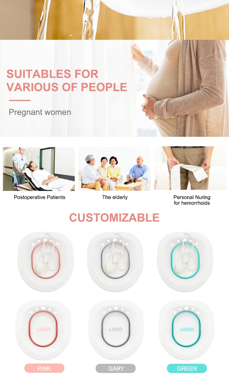 Medical Grade Sitz Bath Vaginal Steam Healing Tub 