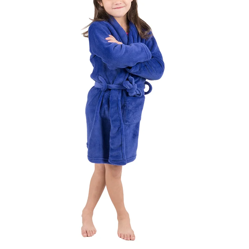 

Fashion Chinese Wholesale Oem Custom Plus Size Personalized Kids Robes, Customized color