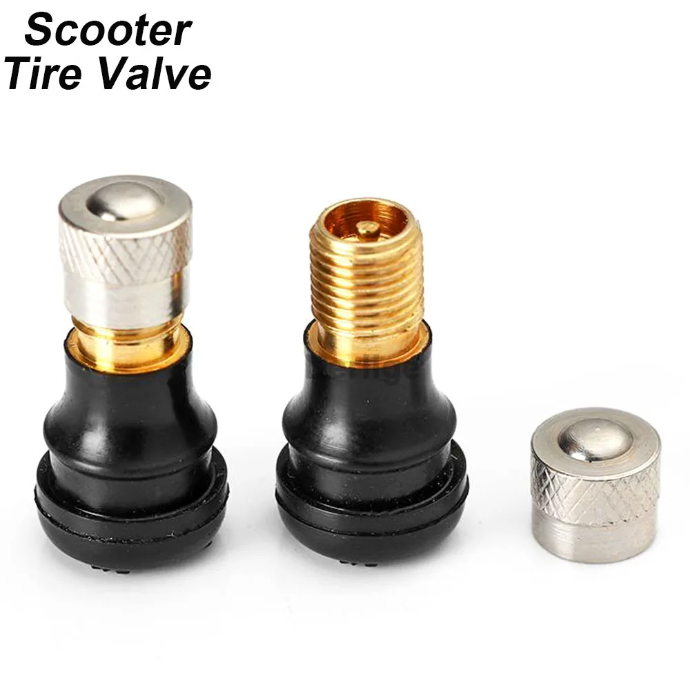 

Straight Tyre Valve Stem with 11mm Seat for Electric Scooter Tubeless Vacuum Valves Segway Ninebot Mini Pro Max G30 Hoverboard