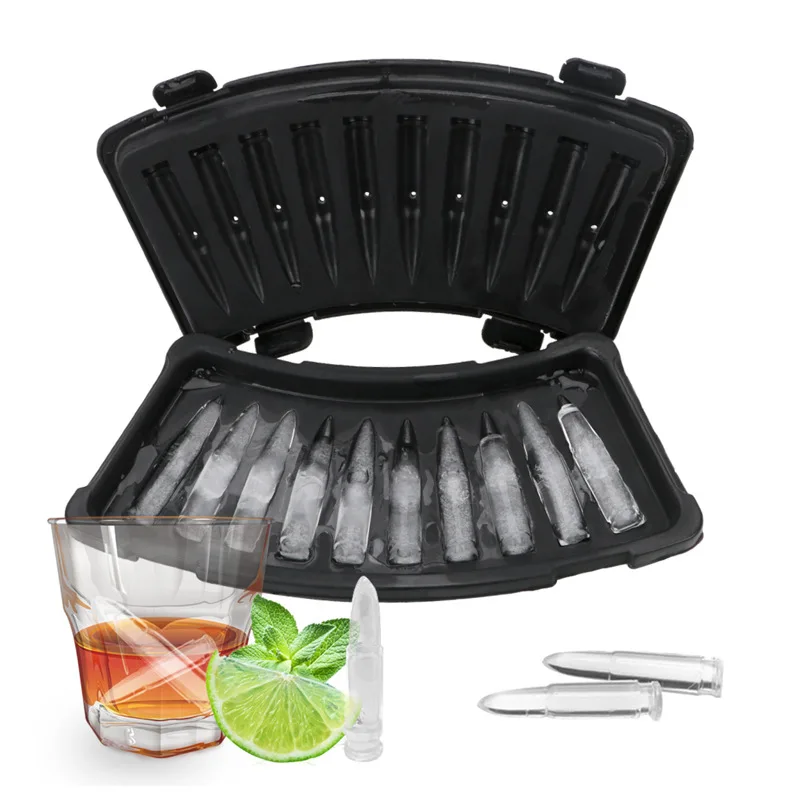 

Three-dimensional Bullet Ice Tray Creative Ice Box Popsicle Popsicle Ice Mold