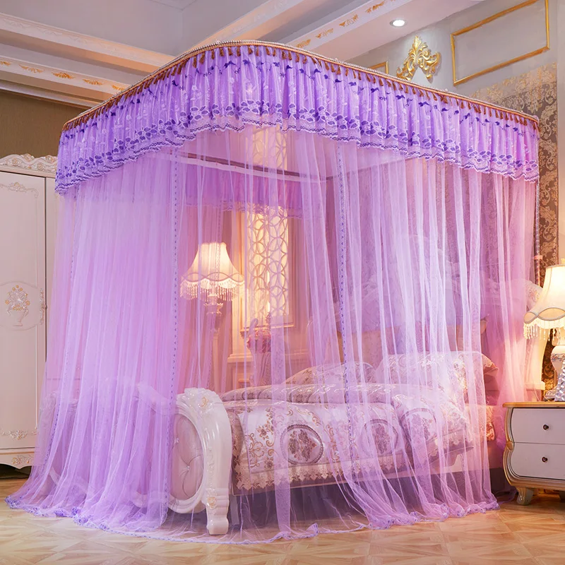 Hot sale Portable Household Adult Double Bed Stainless Steel Anti Mosquitoes Folded Mesh Net