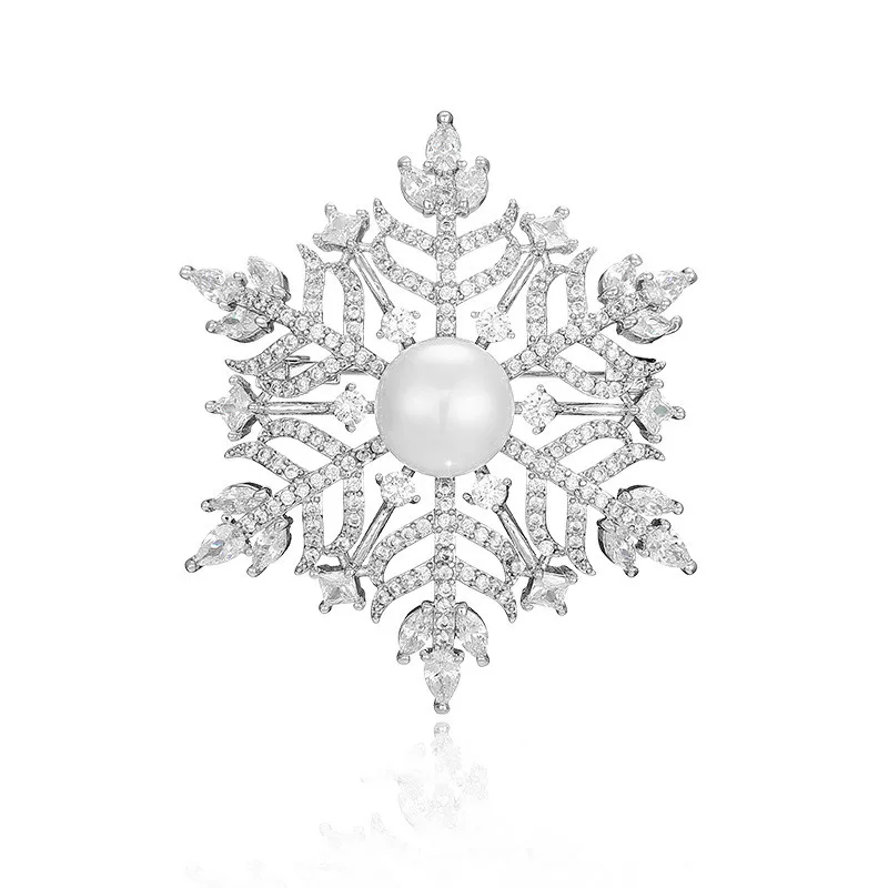 

Women Flower Brooch Pin Girl Bridal Wedding Dress Jewelry Scarf Clips Collar Brooch Well-Placed Brooch Girl Bridal Wedding, As picture