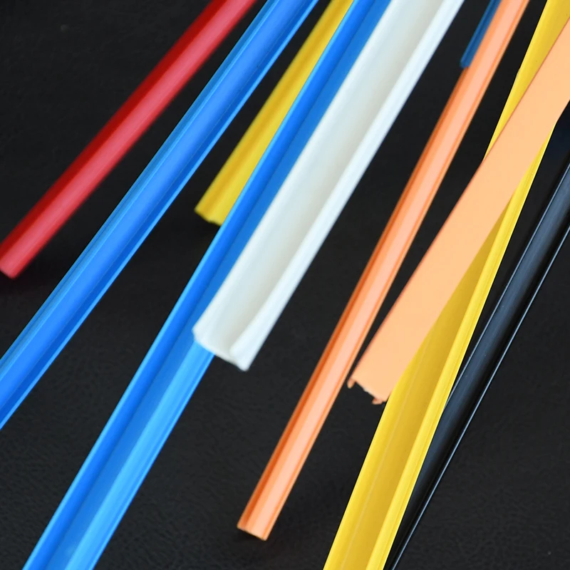 

Custom Pp Pvs Abs Colorful Extrusion And Co-Extrusion Plastic Aluminum Profile Seals Strips T Slot Cover