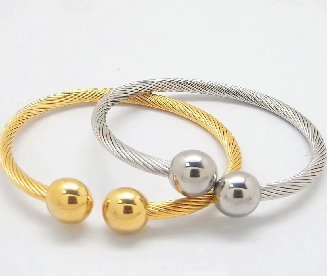 

Opening adjustable size stainless steel jewelry bracelet magnet stone energy Bracelet health care magnetic bracelet