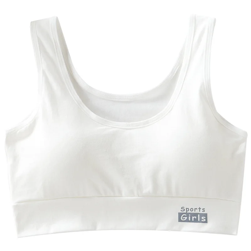 

Cheap design comfort soft kid school student girl bras sport breathable preteen students size kids bra