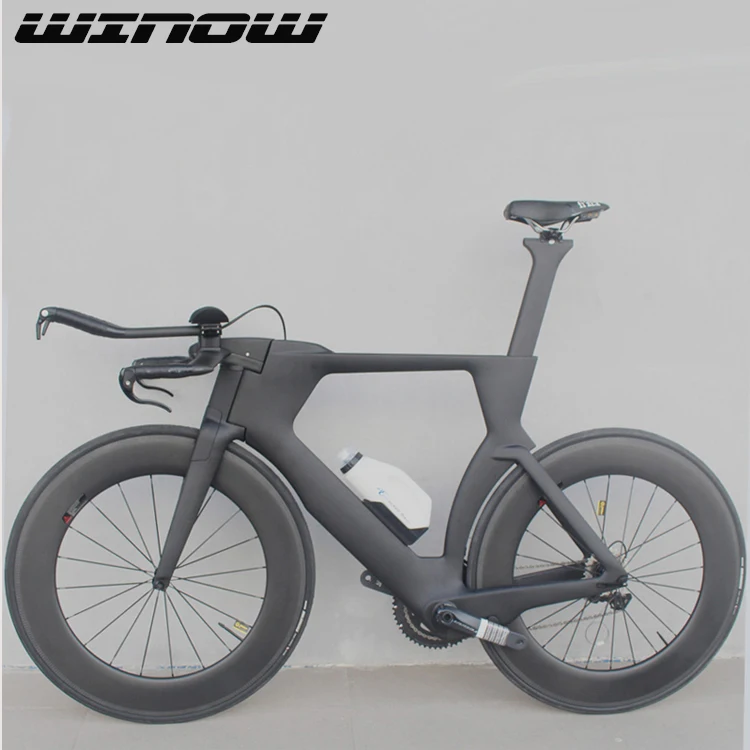 

Aero carbon road bicycle with Machine/Ultegra 22 speed carbon bike frame tt complete triathlon Time Trial TT bike 48/51/54/57cm