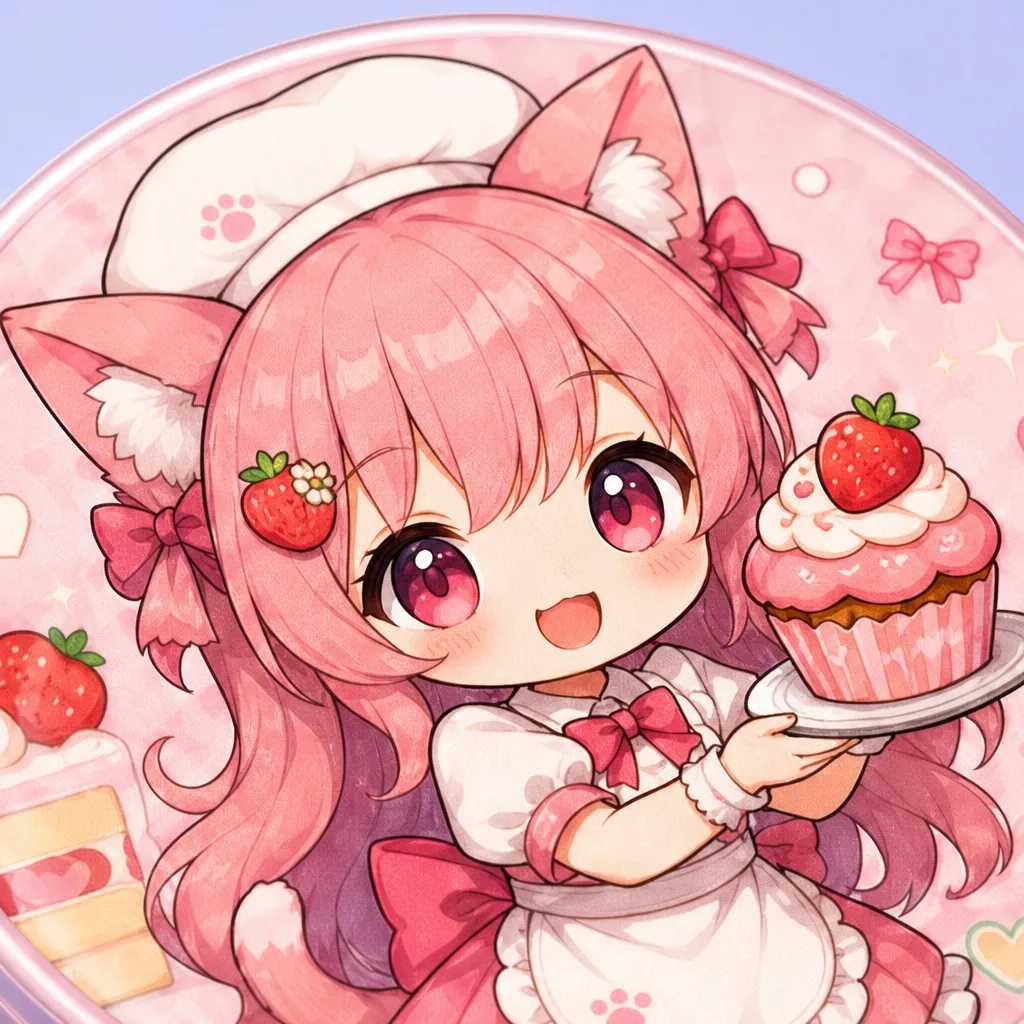 High-Definition Anime Character Printing Detail