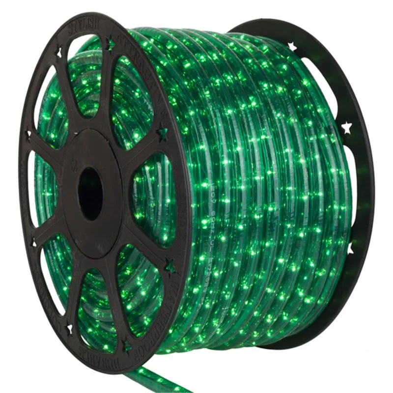 10MM 2 WIRE LED ROPE LIGHT SPOOL W ONE R CORD CONNECTED