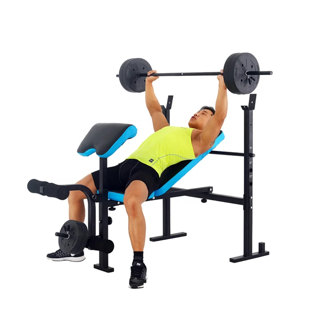 Chest Press Weight Bench Gym,Weight Lifting Benches With Leg Extension