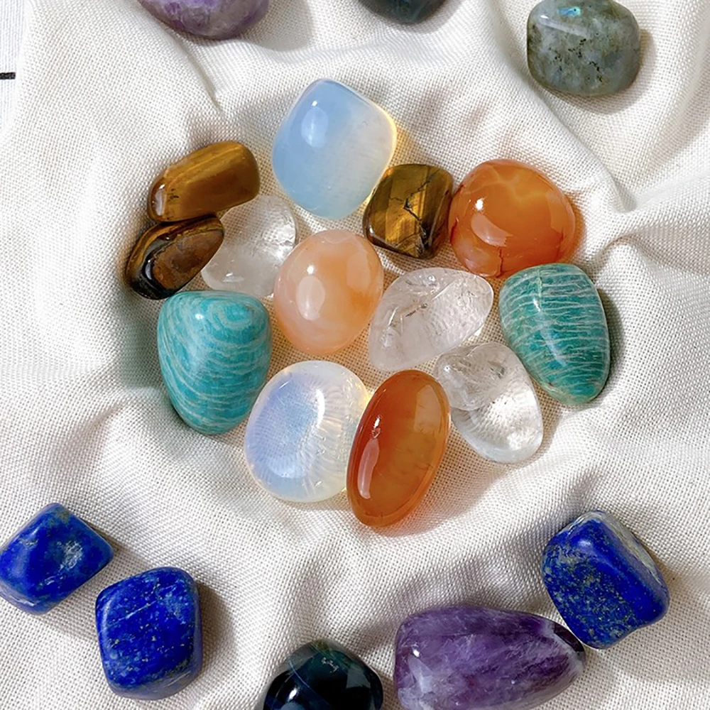 Natural Stone Amethyst Tumbled Crystals Healing Stones Wholesale Bulk Rose Quartz Crystal Tumble Stones