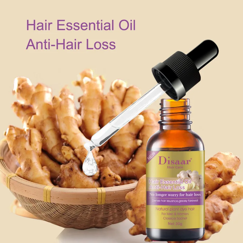 

Hair Growing Thickening Serum Ginger Oils Control Anti Hair Loss Hair Growth Oil for Men and Women