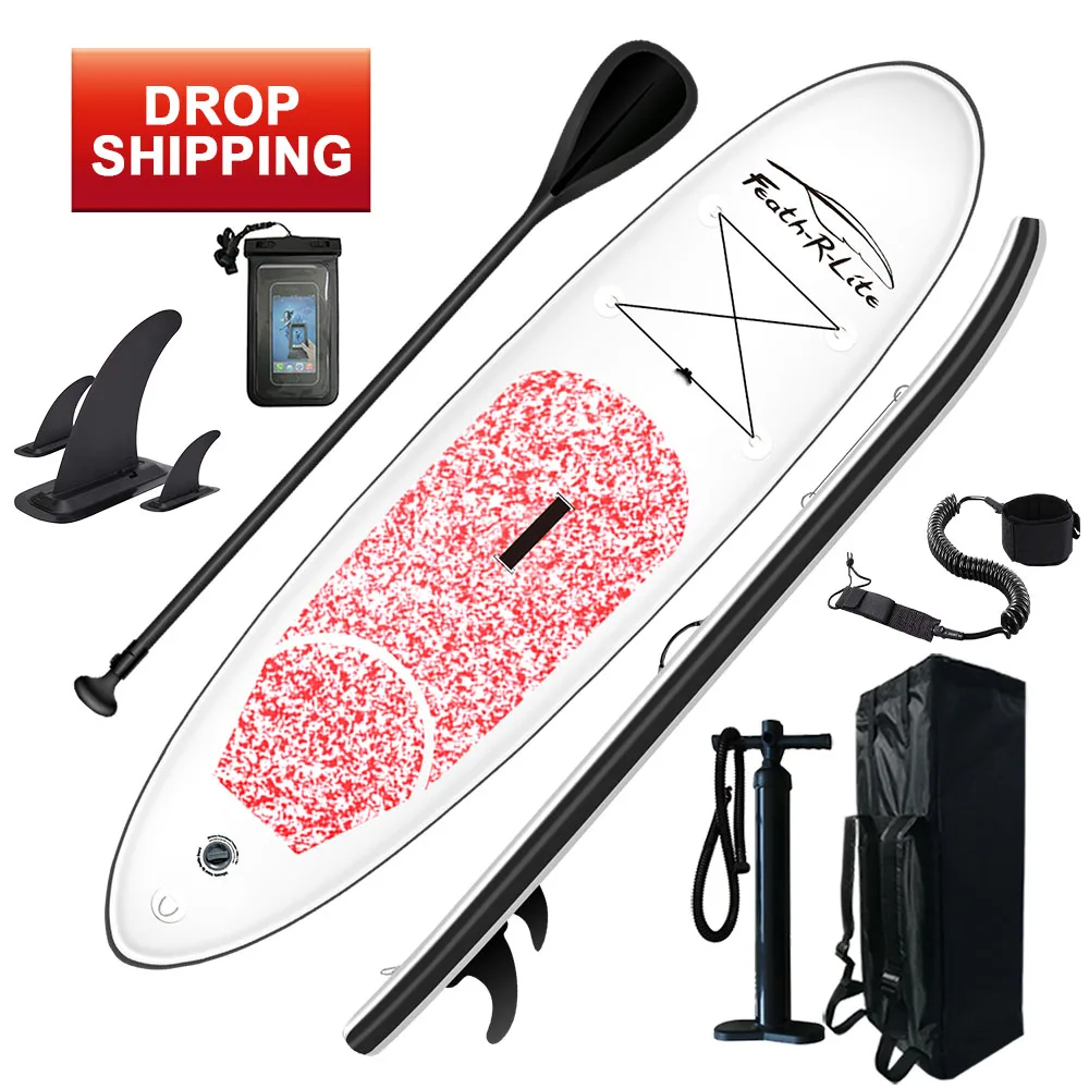 

FUNWATER drop shipping sup paddle board wholesale surf inflatable sup board stand up paddle board, Black,bleu,green,red