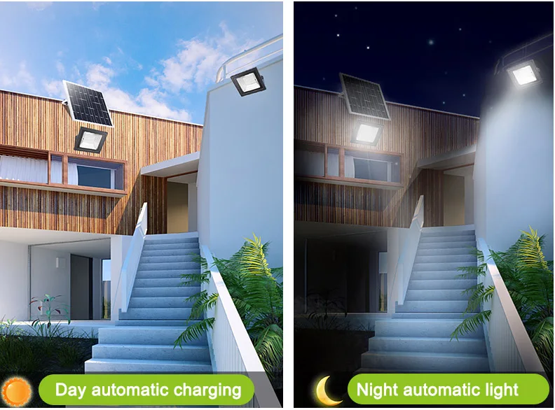 
Waterproof Ip66 aluminum alloy 25W 40w 60w 100w 200w flood solar led light garden outdoor 