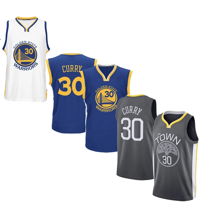 

Customized Stephen Curry 30 Basketball Jersey Classics Embroidered Player Uniform 2022 New Arrivals