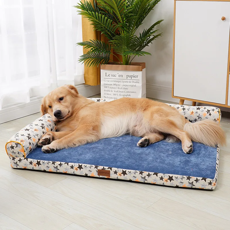

Hot selling wholesale removable and washable autumn winter dog bed sofa pet sleeping mat