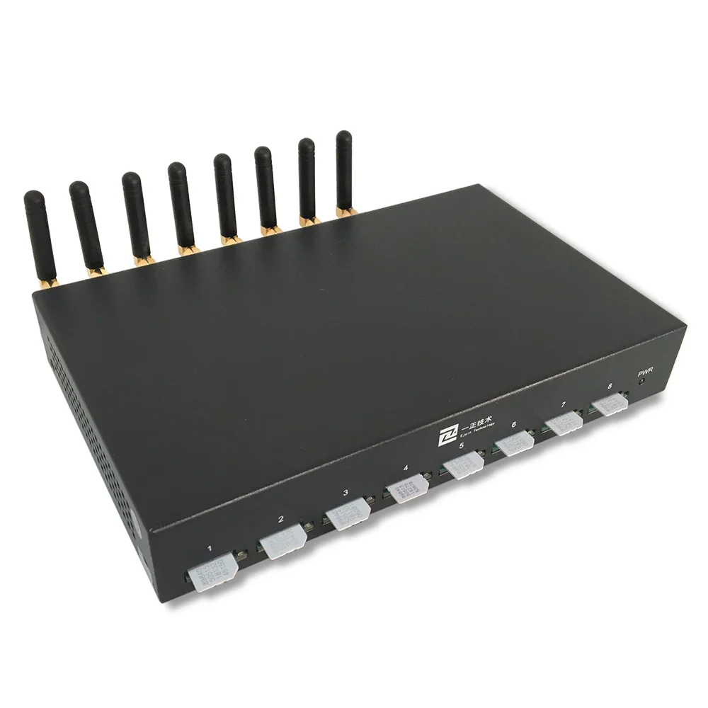 

8 port 4g sms and voice gateway support free bulks sms sending software , sip ,smpp
