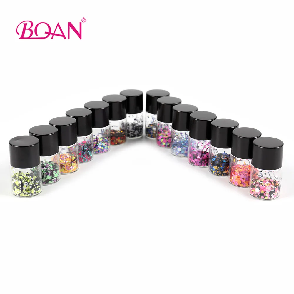 

2020 BQAN Hot Selling 1 Bottle Face Hair Dress Nail Art Decoration Chunky Queen Polyester Glitter Nail Art Acrylic Glitter, Picture