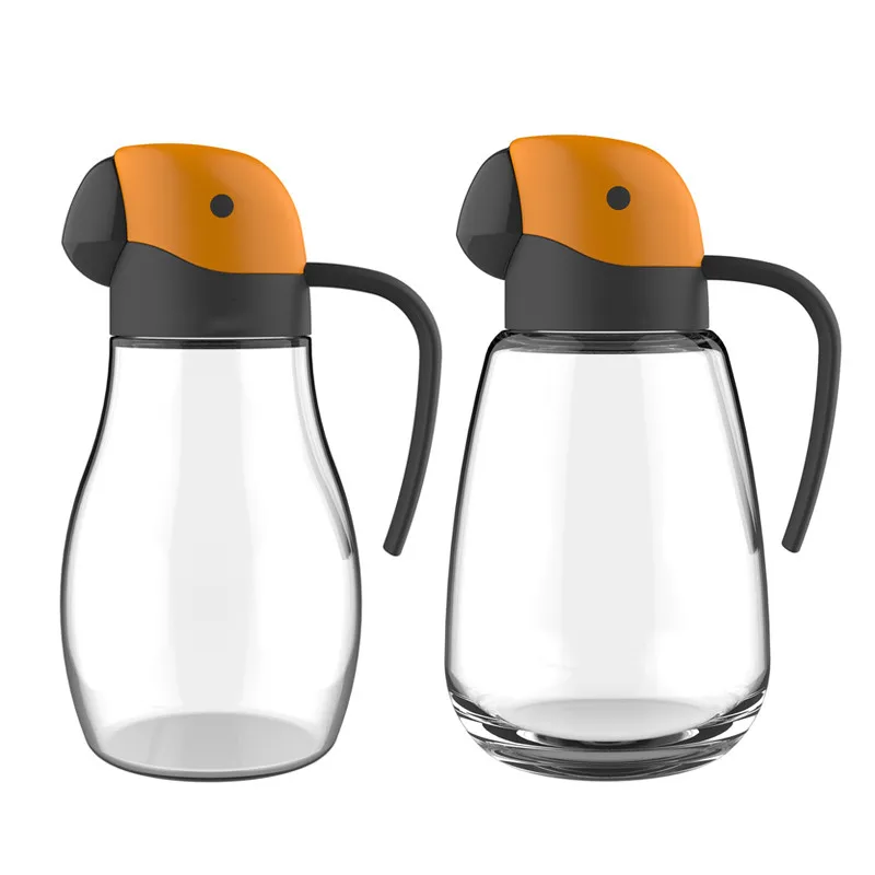 

Promotional top quality parrot oil bottle for kitchen cooking glass bottles for oil