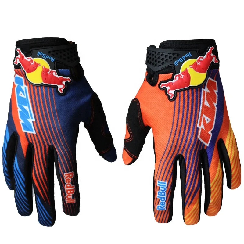 

RTS Hot sale Summer Outdoor Motorcycle Cycling Long Finger Gloves, As picture