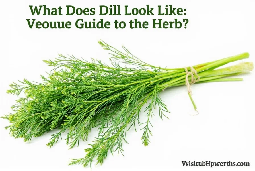 Close-up view of fresh dill showing feathery leaves and slender stems