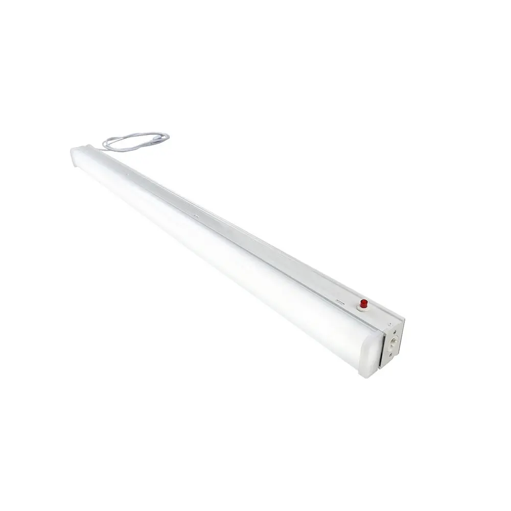 Emergency lighting 60w fixture surface mounted LED linear light with 15w Emergency  backup battery